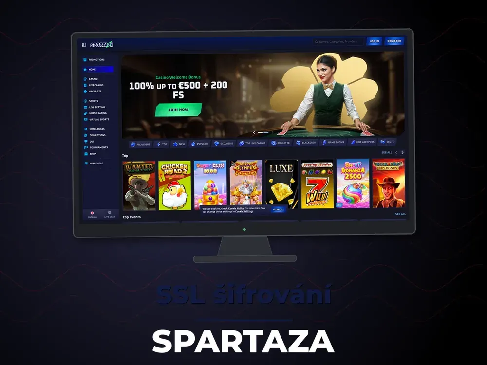 Spartaza - SSL šifrování
